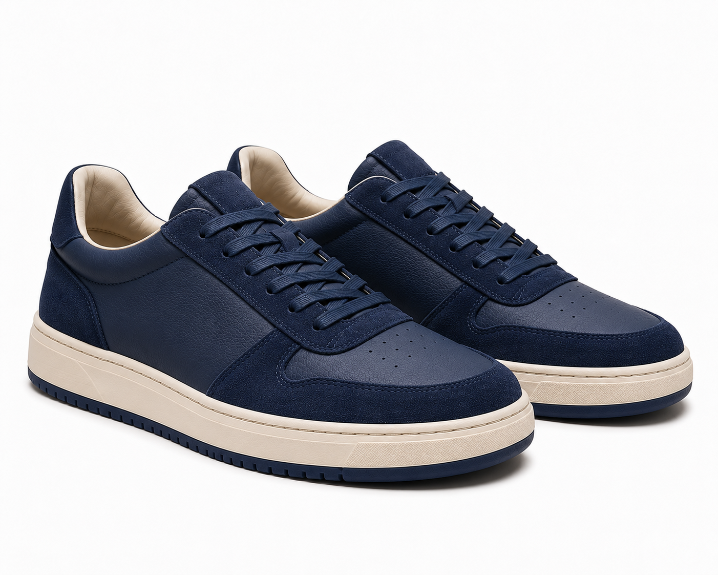 Deep Blue Court Sneaker