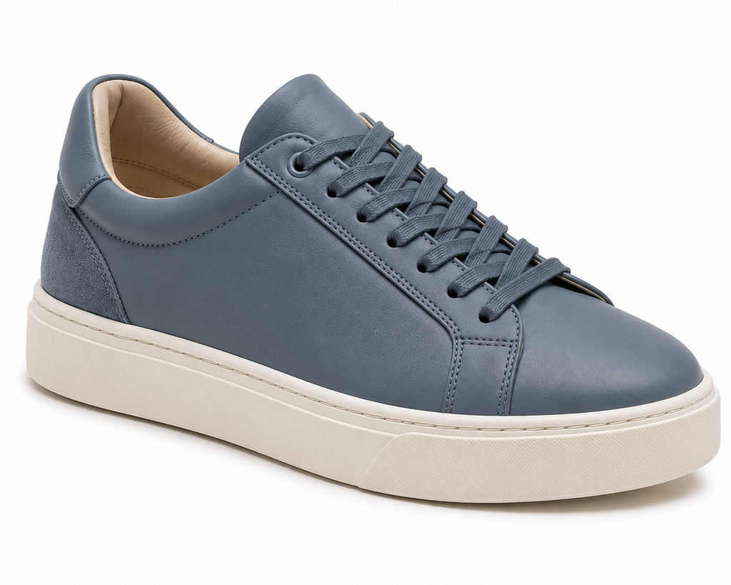 Steel Blue Minimal Sneaker