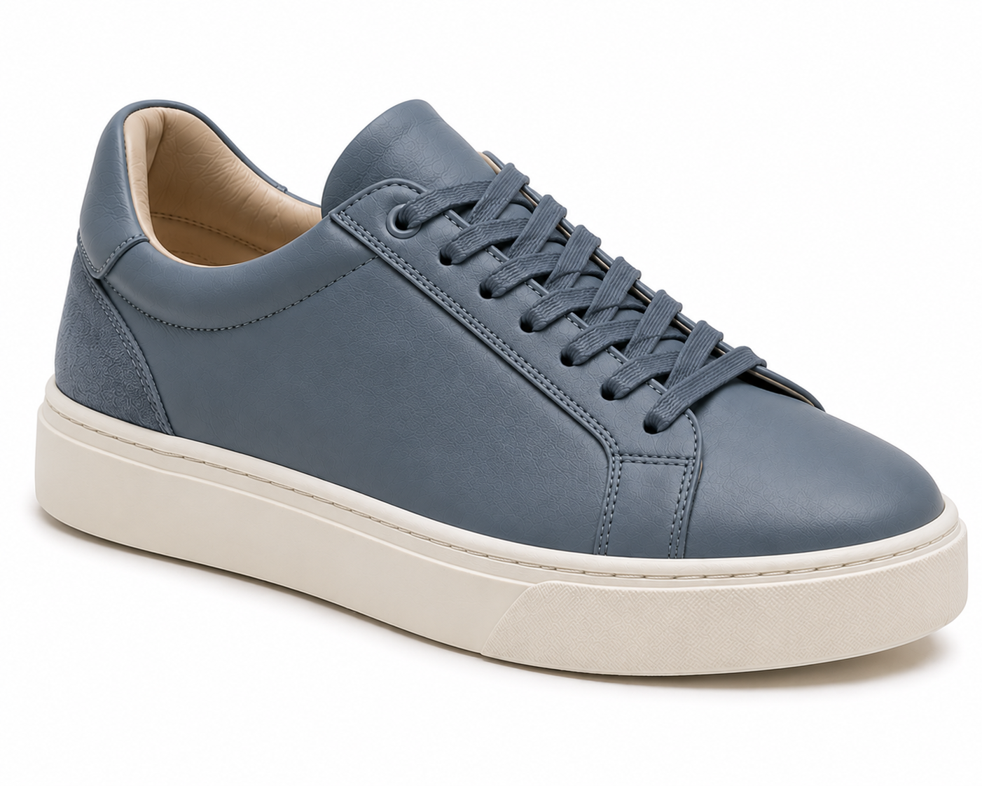 Steel Blue Minimal Sneaker