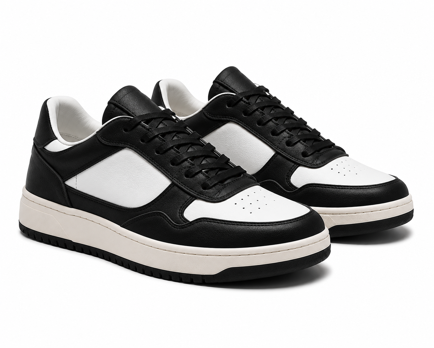 Black White Court Sneaker