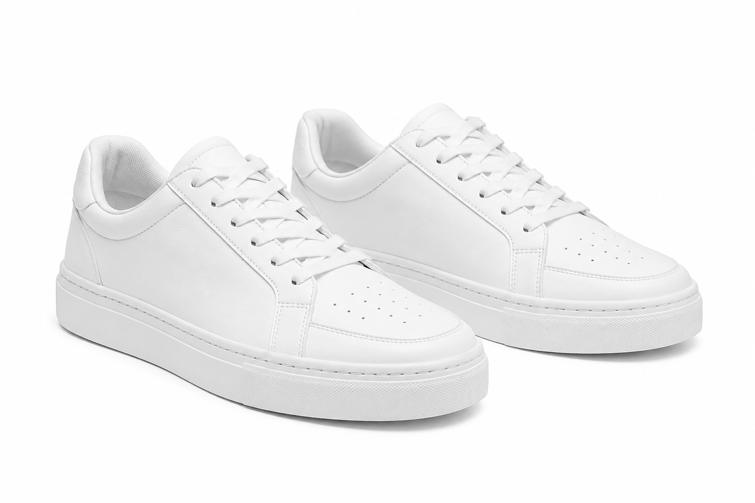 Arctic White Minimal Sneaker