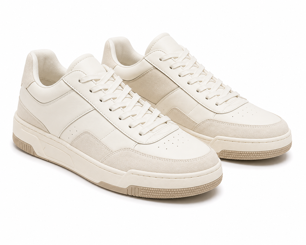 Ivory Motion Court Sneaker