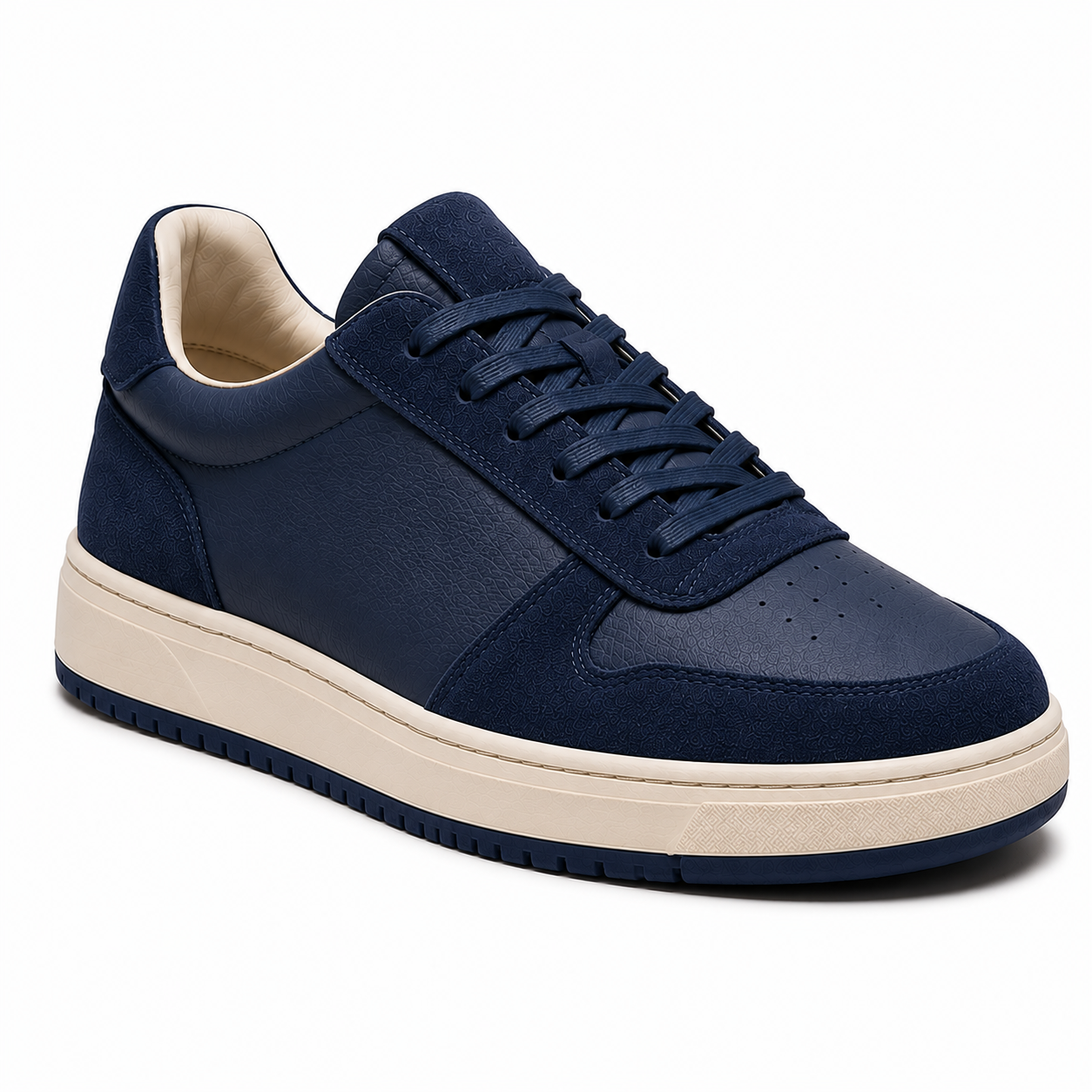 Deep Blue Court Sneaker
